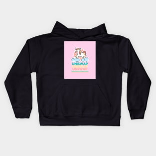 uniswap Unicorn Kids Hoodie